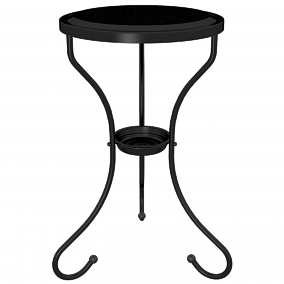 Столик кофейный SHT-CT10 (черный муар)