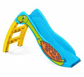 Игровая горка KIDS Черепаха (голубой/желтый)