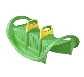 Игровая качалка PalPlay Трио 609 (зеленый/желтый)