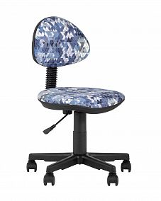 Кресло компьютерное детское ЭРУДИТ абстракция синяя