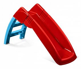 Игровая горка KIDS  608 (красный/голубой)