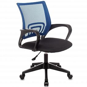 Кресло компьютерное DeskTop ST (ДэскТоп ST) синий/черный