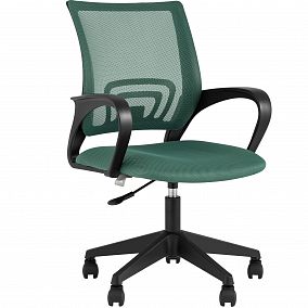Кресло компьютерное DeskTop ST (ДэскТоп ST) зеленый/черный