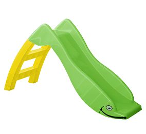 Игровая горка PalPlay Дельфин 307 (зеленый/желтый)