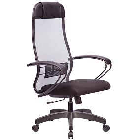 Кресло эргономичное офисное SET (Сэт) 11 темно-серый