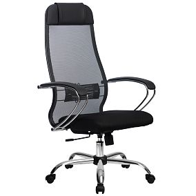 Кресло компьютерное эргономичное офисное SET (Сэт) 18 черный