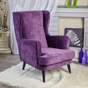 МОДЭНА кресло пурпурный