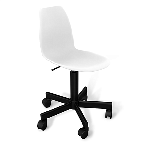 Кресло компьютерное ST29/S120 белый/черный муар