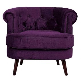 ЧАРЛИ кресло пурпурный
