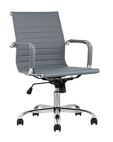 Кресло офисное Бэйсик S серый