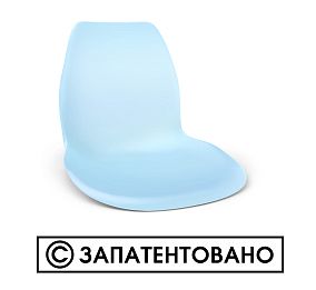 Сидение SHT-ST29 пластиковое (пастельно-голубой)